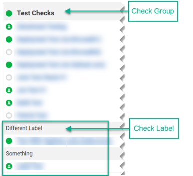Check Groups and Check Labels